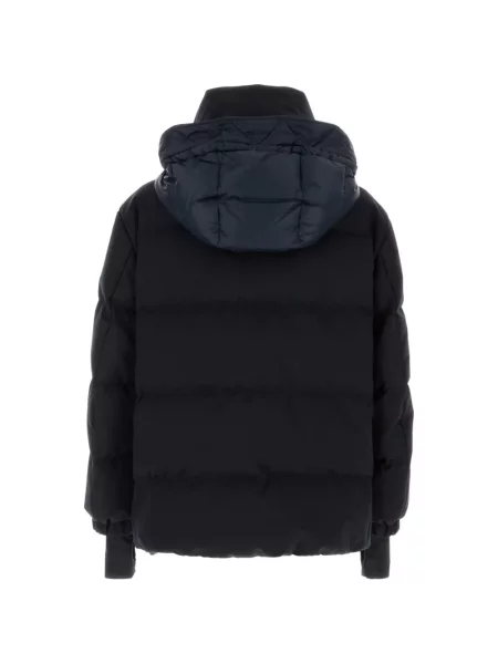 Geacă de schi Giorgio Armani cu glugă albastru