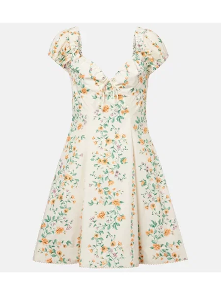 Rochie Agua By Agua Bendita cu model floral din poplin