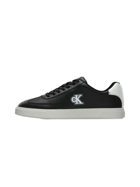 Superge Calvin Klein Low Prof Cupsole Emb Lth črna
