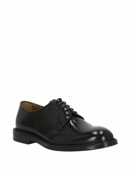 Pantofi derby Doucal's din piele negru