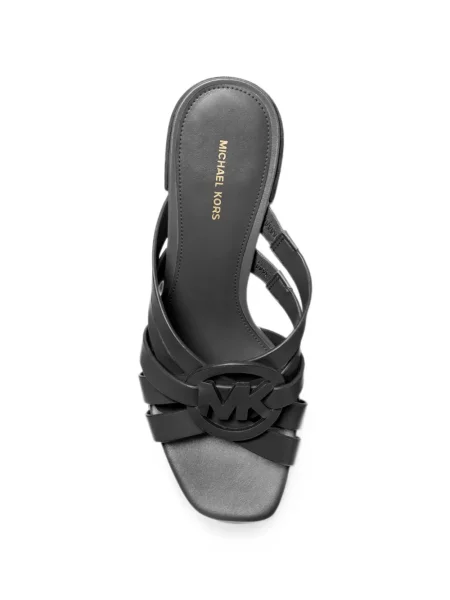 Sandale Michael Kors cu autograf negru