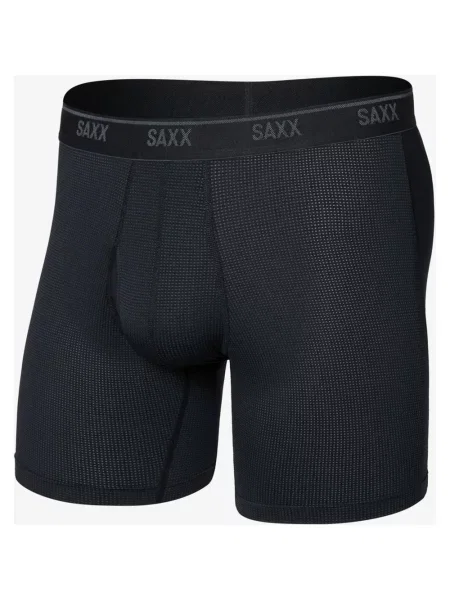 Bokserki SAXX Quest Quick-Dry Mesh Intensywny XS czarny