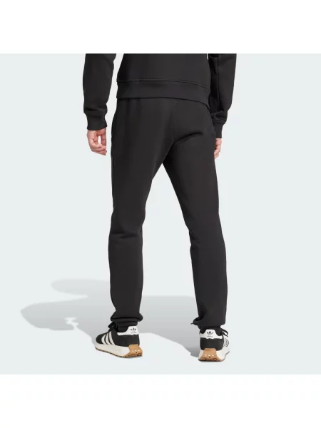 ADIDAS ORIGINALS Kalhoty Trefoil Essentials černá bílá