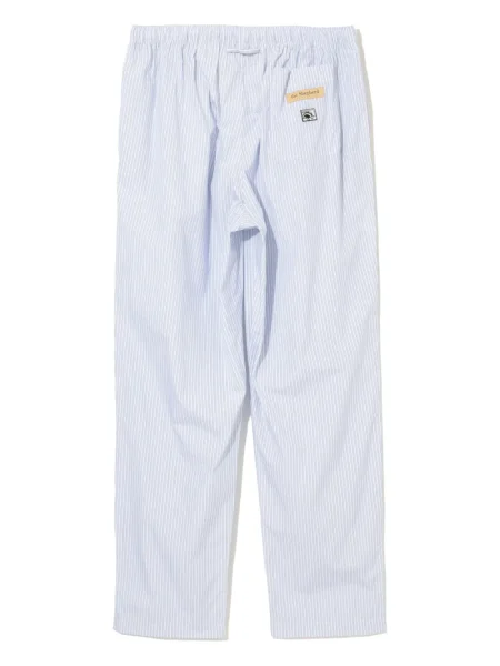Pantaloni Undercover cu dungi albastru