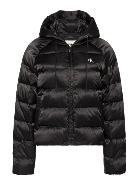 Calvin Klein Jeans Geacă de primăvară-toamnă negru