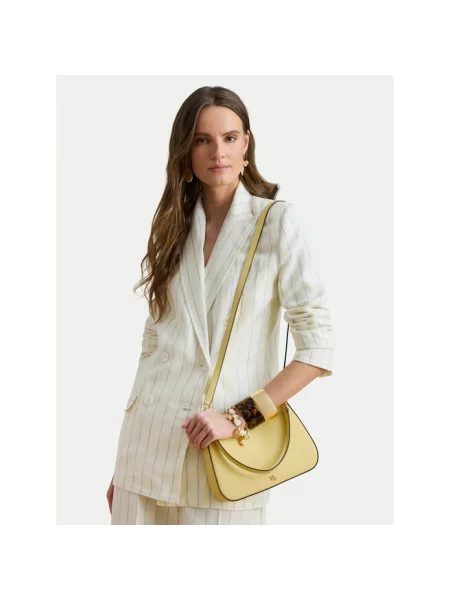 Torebka LAUREN RALPH LAUREN żółta