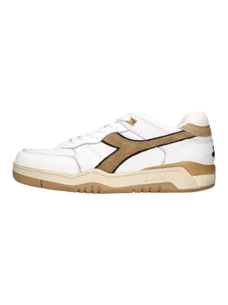Sneakersy Diadora skórzane białe
