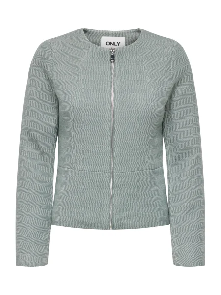 ONLY Geacă de primăvară-toamnă ONLDia verde pastel alb