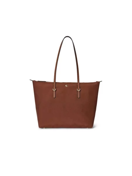 Torebka Lauren Ralph Lauren brązowa