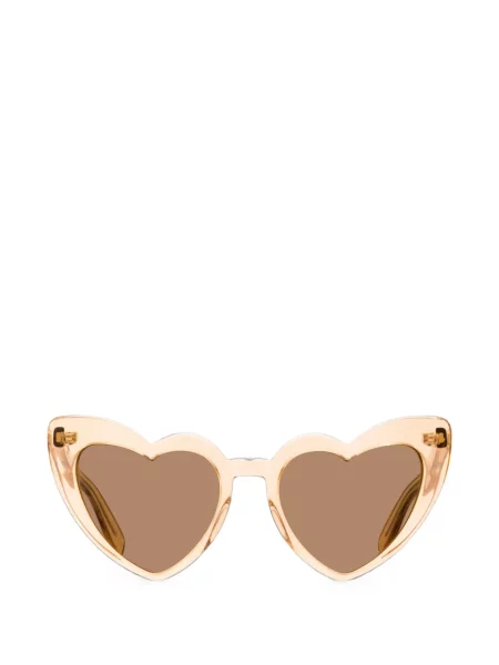Ochelari de soare Saint Laurent Eyewear cu motiv cu inimi