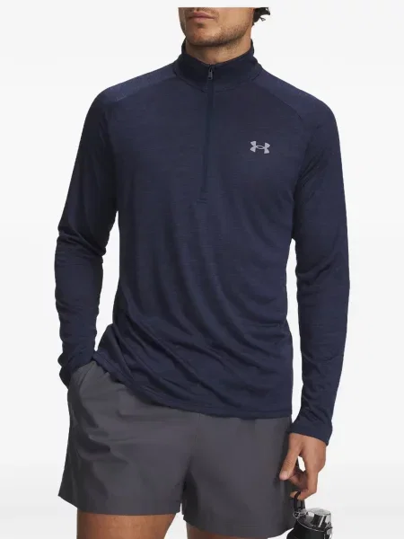 Lung tricou polo Under Armour albastru