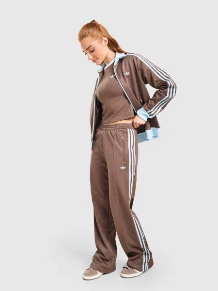 Adidas Spodnie Classic brązowe