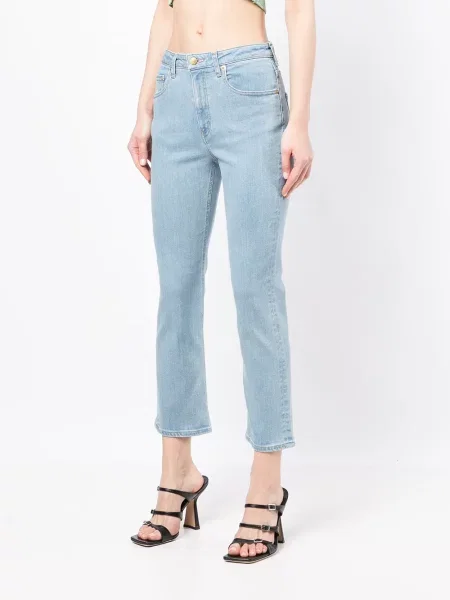 Zkrácené skinny skinny džíny Tu Es Mon Trésor modré