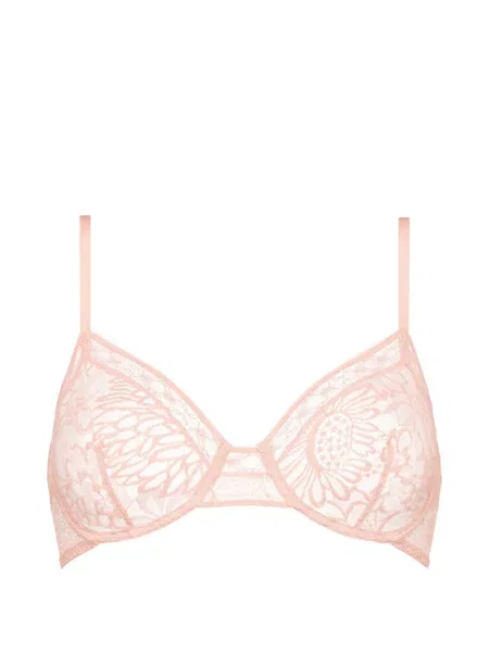 Sutien Eres din dantelă roz