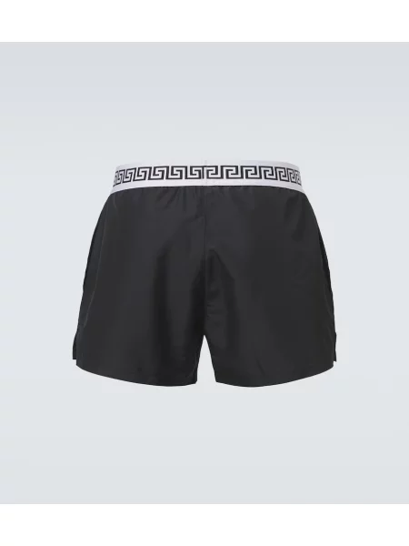 Slip de baie Versace negru