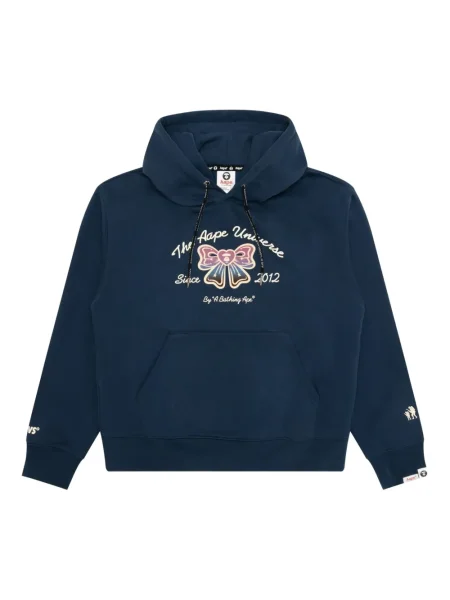 Hanorac cu glugă Aape By A Bathing Ape cu imagine albastru