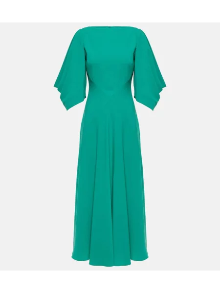 Midi obleka Roksanda modra