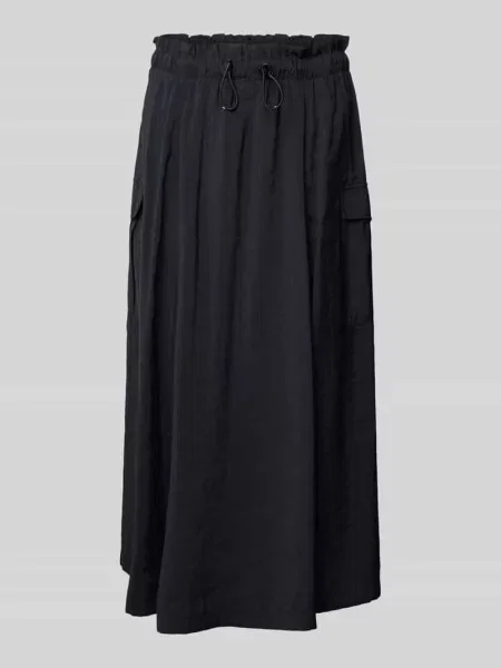 Spódnica midi z cargo Milano Italy czarna