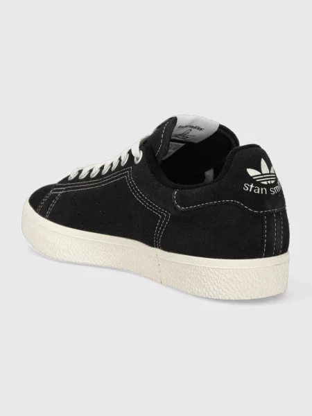 Semišové tenisky adidas Originals Stan Smith CS černé