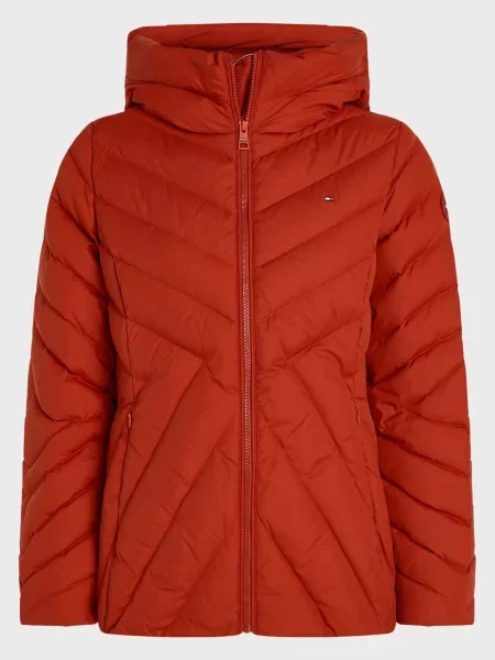 Пуховик Tommy Hilfiger червоний