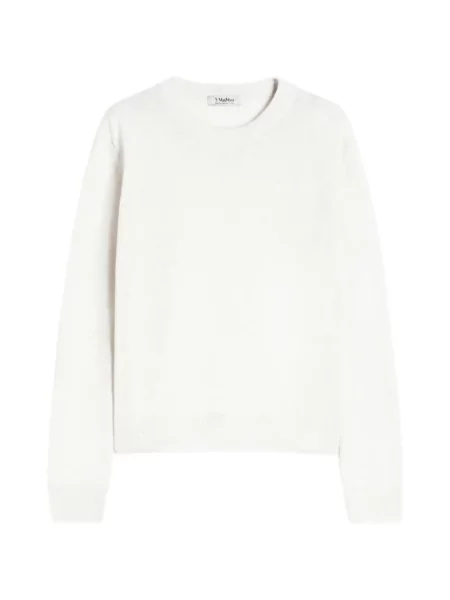 Sweter S Max Mara biały