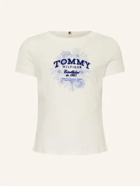 Tommy Hilfiger Tričko / modrá bílá