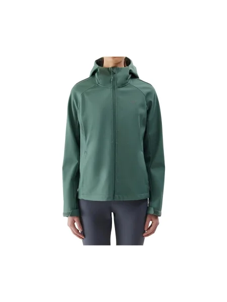 Geacă 4f softshell verde