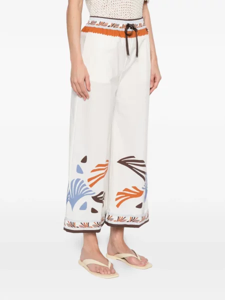Șnur de strângere pantaloni Herno alb