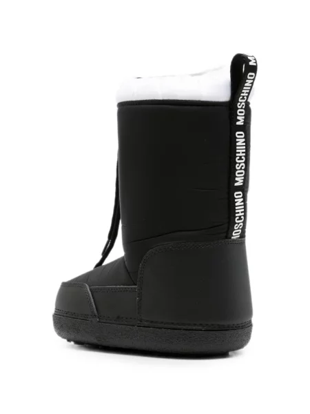 Botki dziecięce Moschino czarne