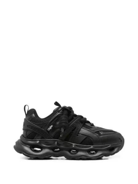 Sneakerși Buffalo din dantelă chunky negru
