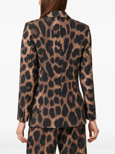 Sacou Philipp Plein cu model leopard maro