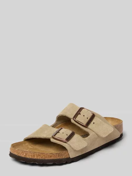 Klapki Birkenstock wsuwane z otwartą piętą