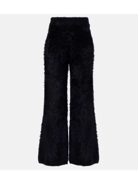 Pantaloni Lisa Yang din cașmir negru