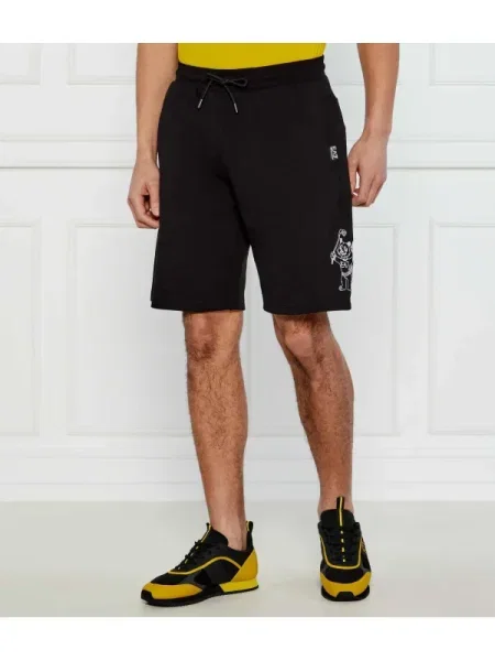 Pantaloni scurți negru