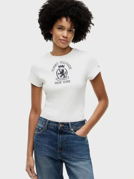 Футболка Tommy Hilfiger біла