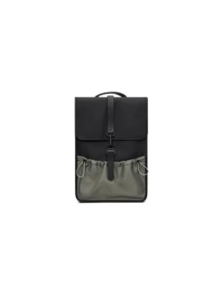 Rains plecak Mix Backpack Mini duży gładki czarny