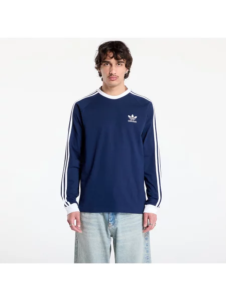 Tricou mânecă lungă Adidas Originals cu dungi
