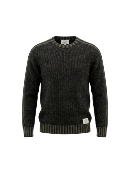 Sweter Bob wełniany szary