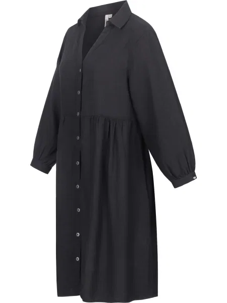 Ragwear Košeľové šaty Almu' čierna