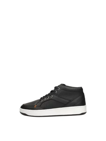 Sneakersy Hub skórzane czarne