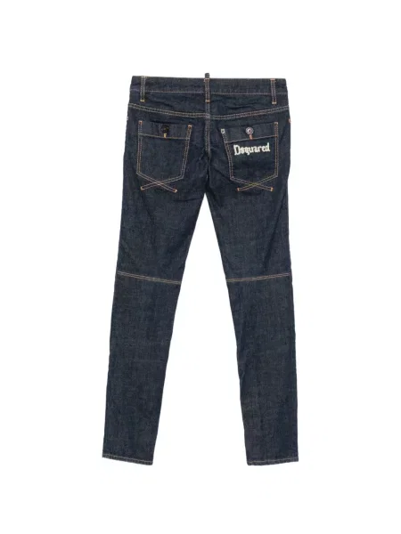 Traperice Dsquared2 niski struk plava