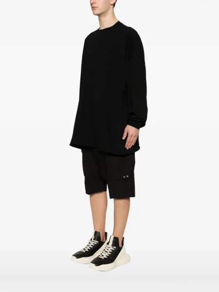 Μακρύς μπλούζα Rick Owens μαύρο