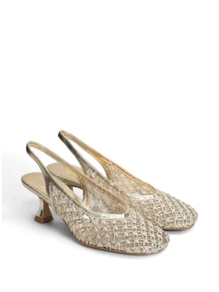 Pantofi cu toc Marc Ellis slingback