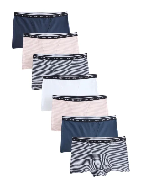 Next Chiloți albastru închis / roz / negru murdar alb