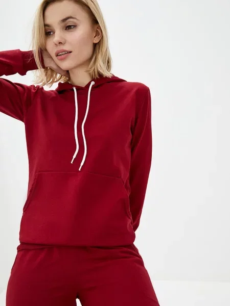 Костюмный спортивный костюм Hibrand бордовый