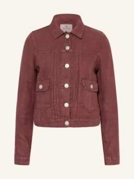 Herrlicher Kurtka Dotty Z Lnu rot