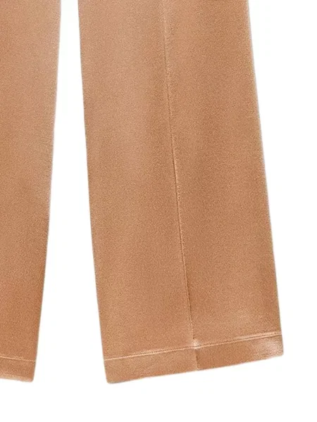 Pantaloni Forte_forte din satin