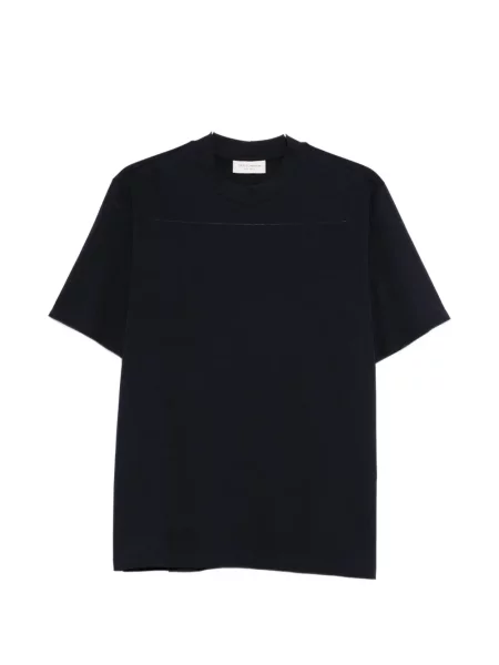 Tricou Yes London cu decolteu rotund albastru