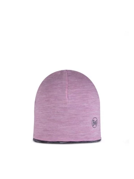 Czapka dziecięca BUFF Merino Lightweight Beanie różowa