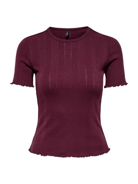 ONLY Tricou ONLTENNA mov zmeură
